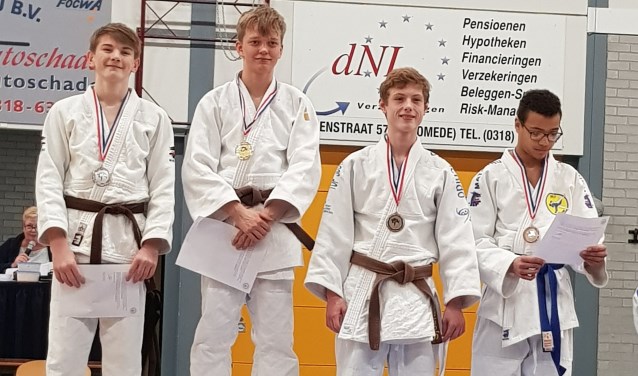 Pepijn en Finn hebben zich geplaatst voor NK judo