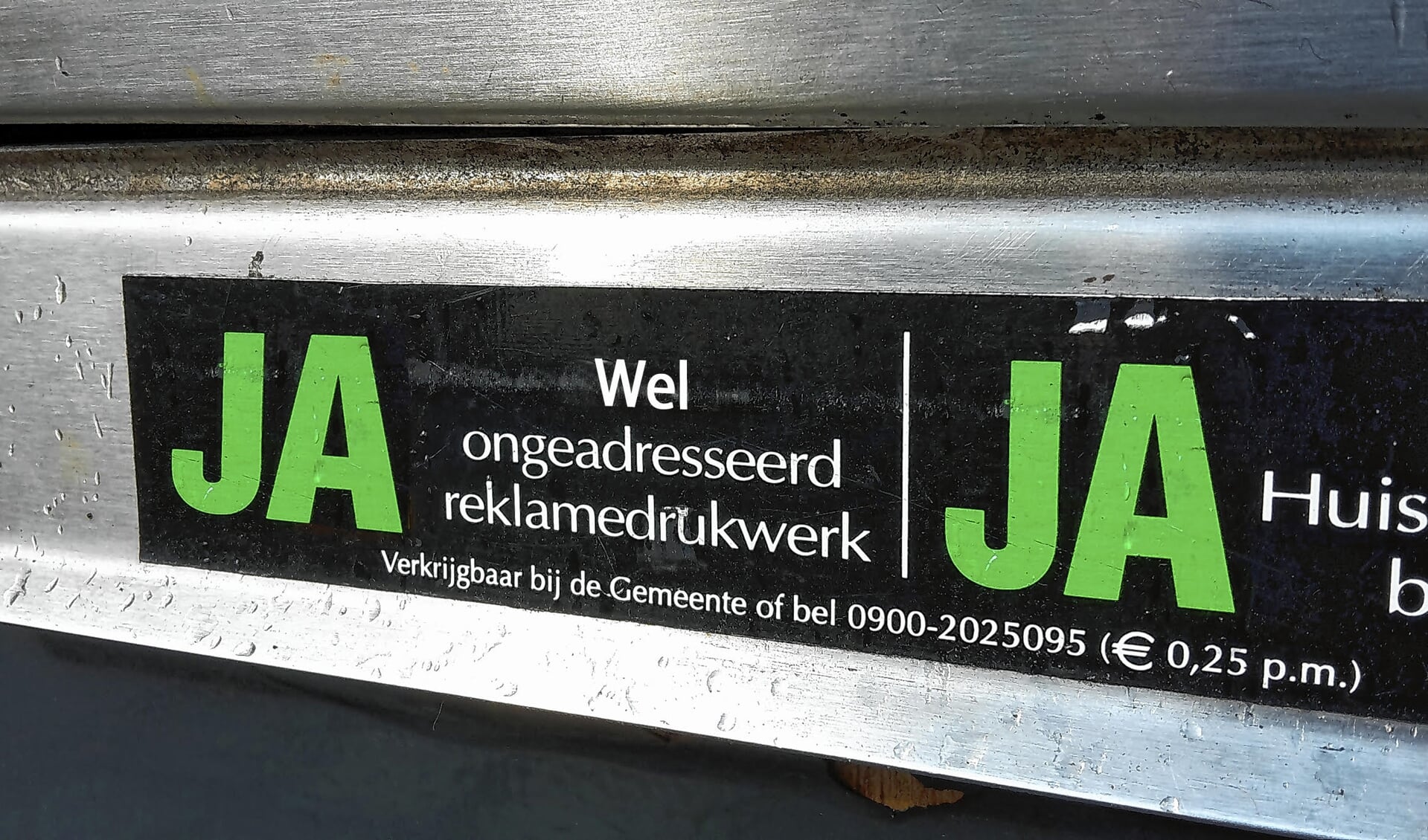 Eindelijk: Ja-Jasticker Geldt Straks Ook In Haarlemmermeer - Hcnieuws |  Nieuws Uit De Regio Hoofddorp