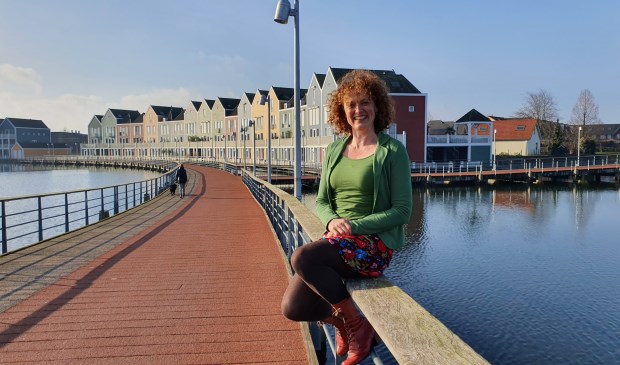 Mariëtte Woudenberg zoekt graag het water op