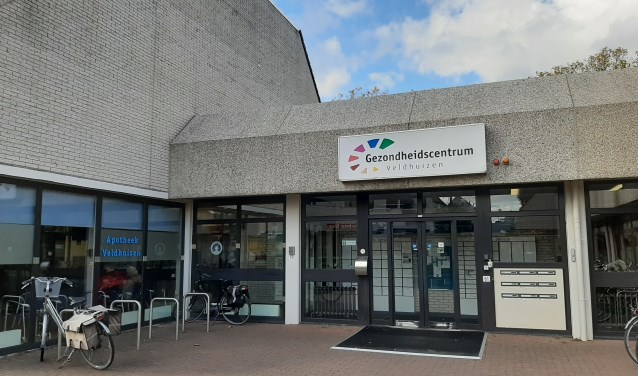 Hoofdingang Gezondheidscentrum Veldhuizen