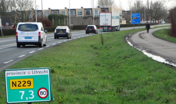Omlegging van de N229 is en blijft een obstakel rondom de plannen van Odijk-West.
