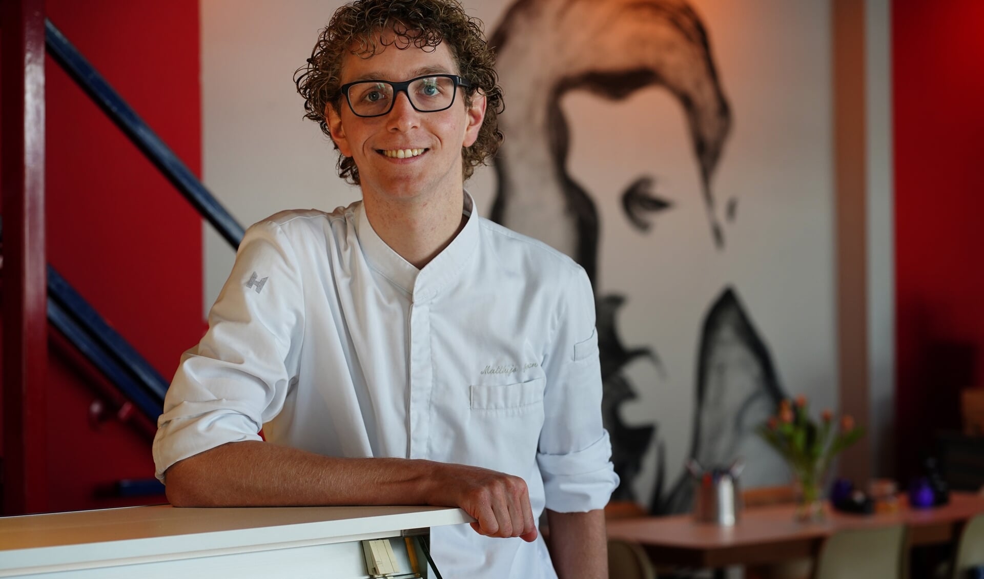 Matthijs Groen is chefkok bij Gerrit, een nieuwe horecagelegenheid in Uithoorn. 