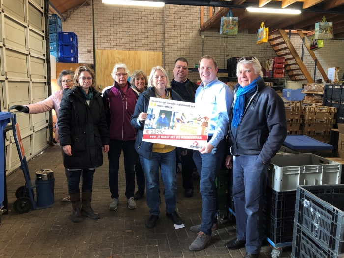 Uitreiking Cheque