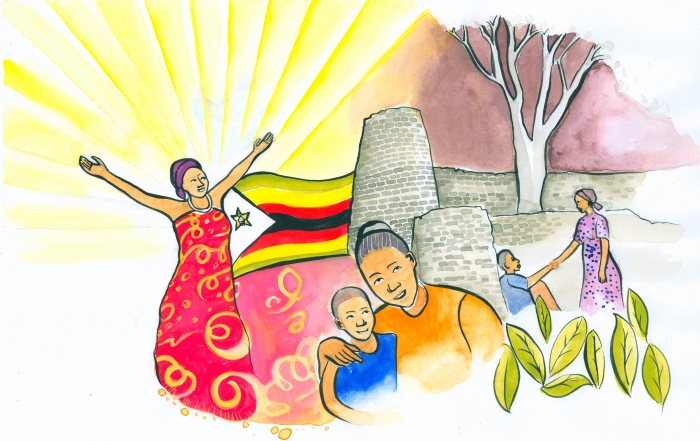 Vrouwen in Zimbabwe