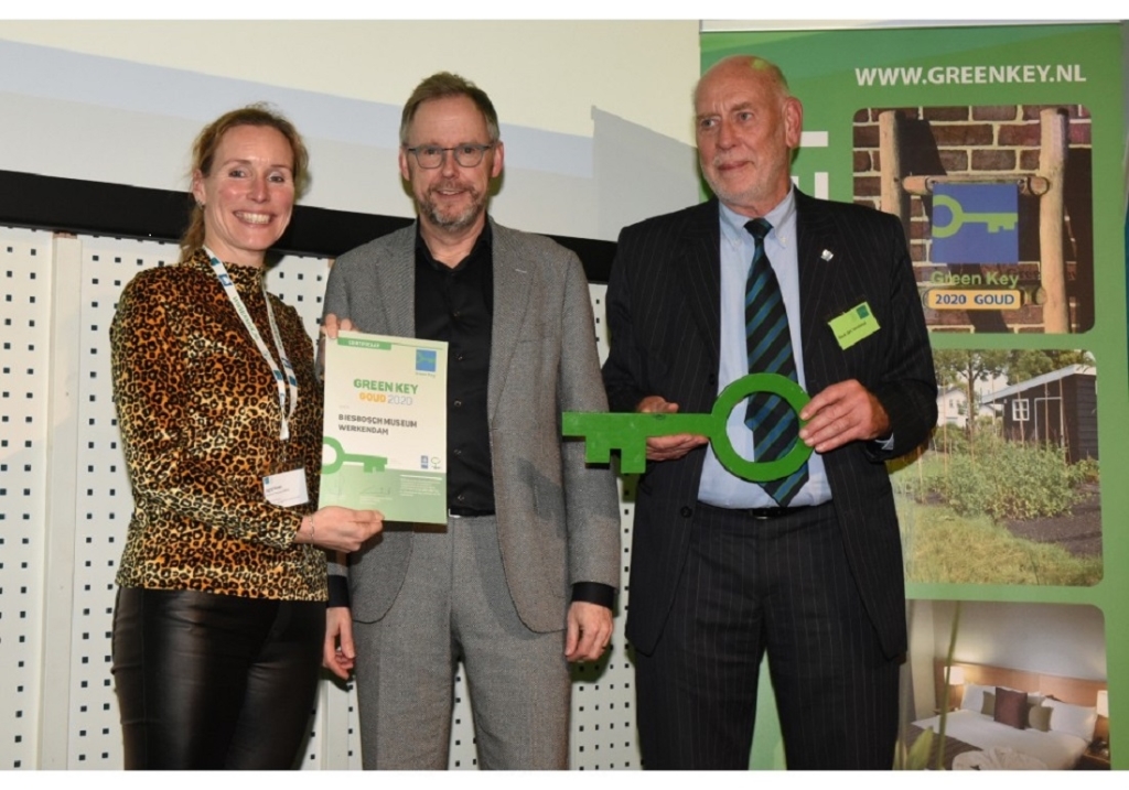 Uitreiking Green Key certificaat aan Biesbosch MuseumEiland