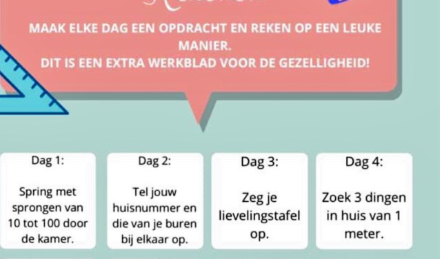 Een week thuis aan het werk