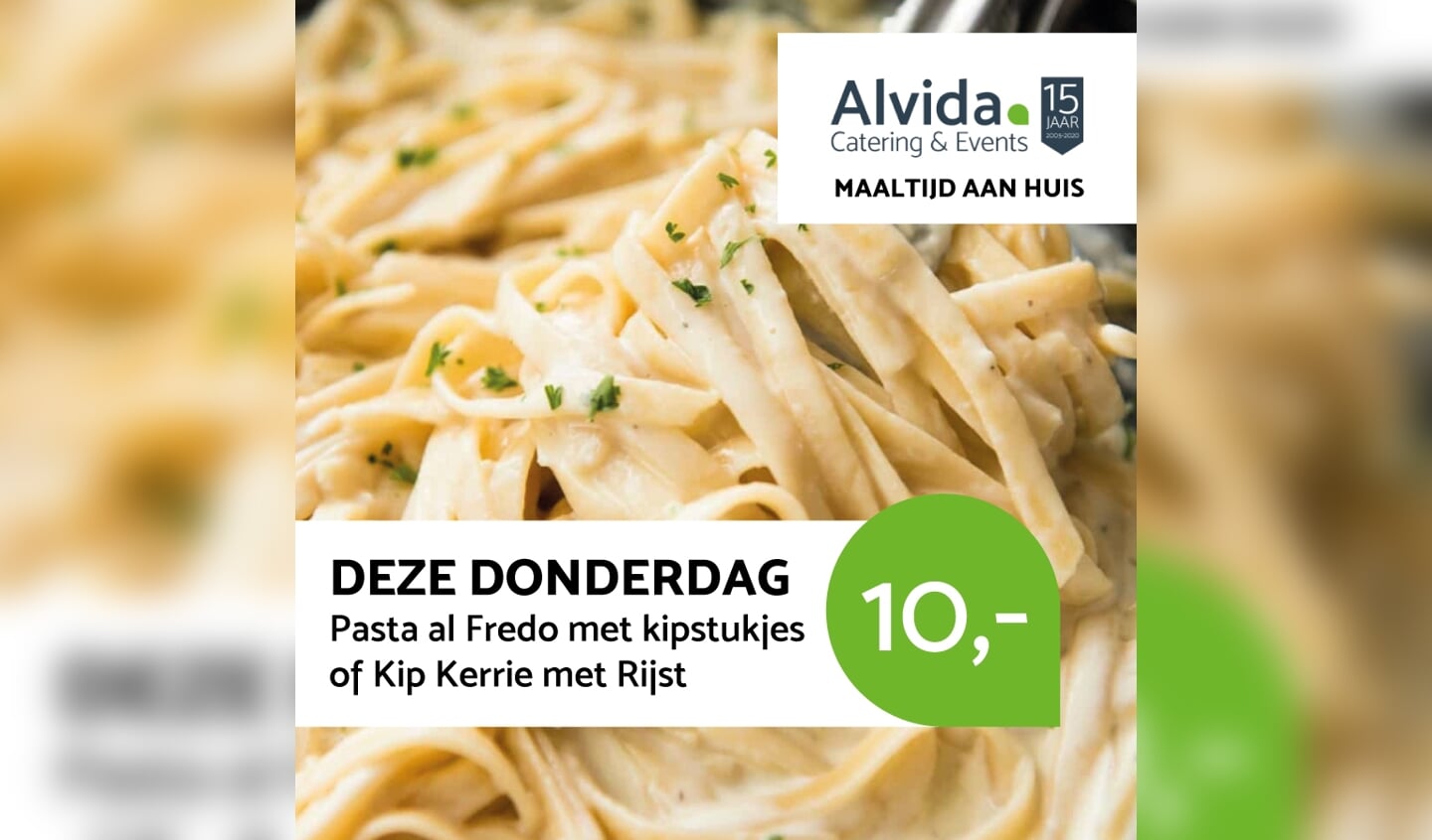 Daghap / Maaltijd menu