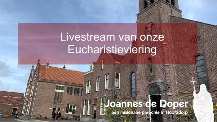 aankondiging van de livestream