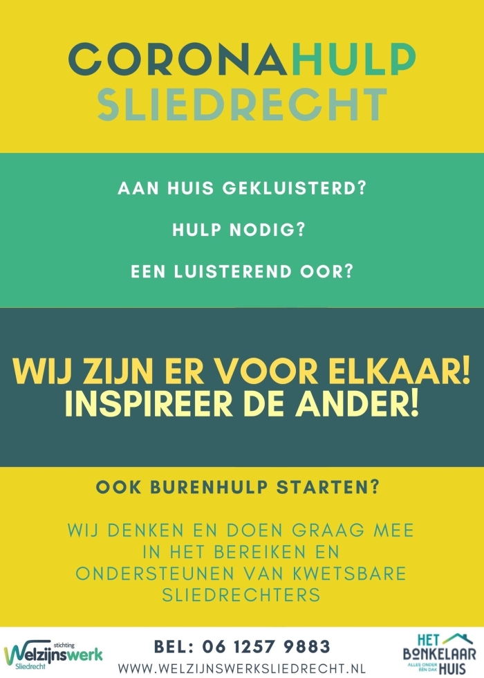 Corona Burenhulp Sliedrecht