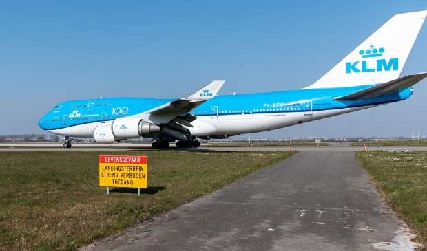 <p>Een 747 op een eerder afscheid, nu dus definitief.</p>