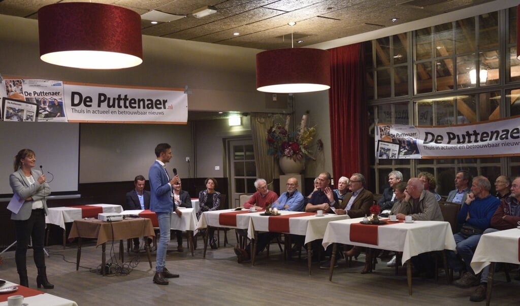 Aardgasvrij Putten was het eerste thema van de dorpsgesprekken ‘Putten Praat Mee’.