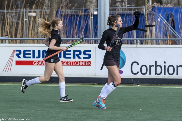 Doelpuntenmaakster Nikki van Doesburg
