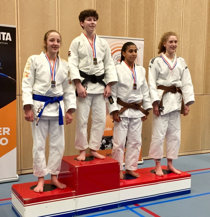 Julie Beurskens Nederlands Kampioen Judo