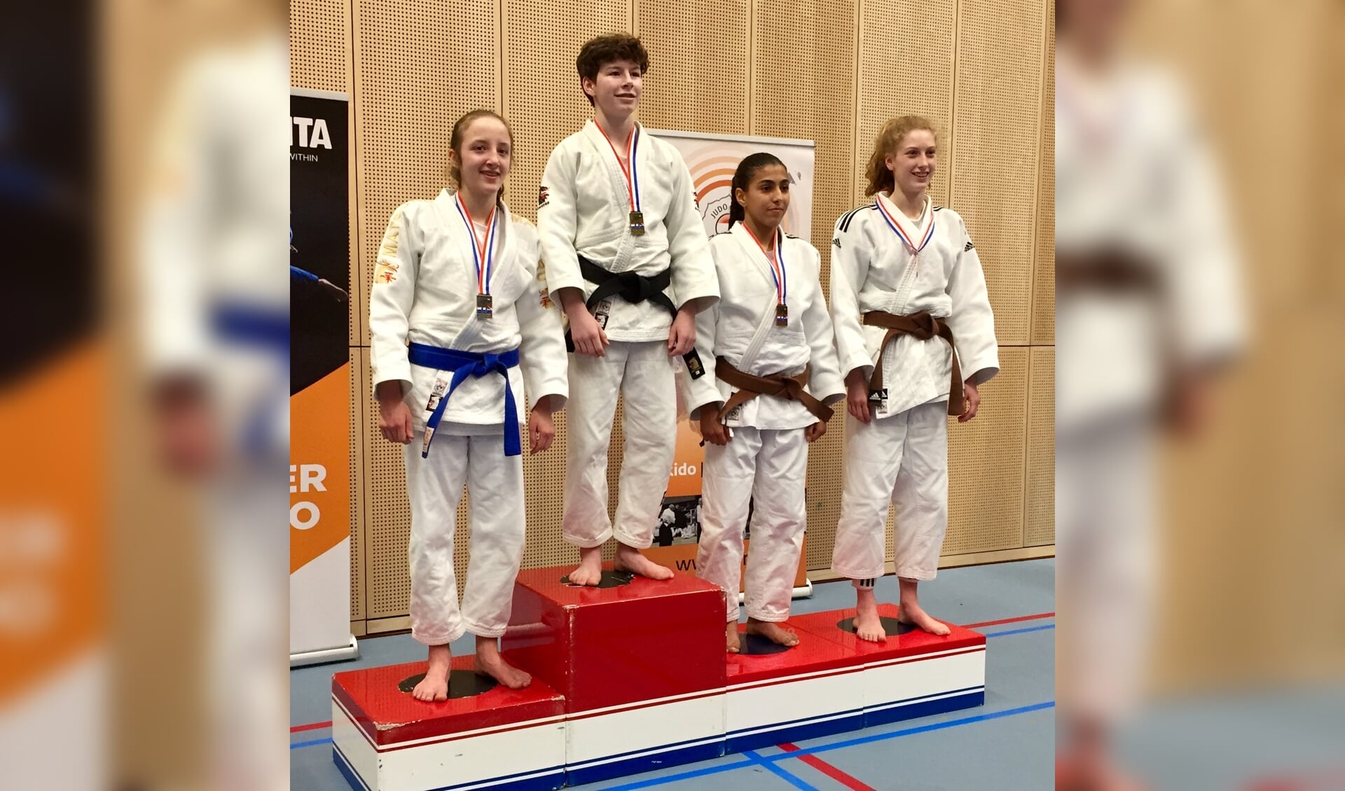 Julie Beurskens Nederlands Kampioen Judo