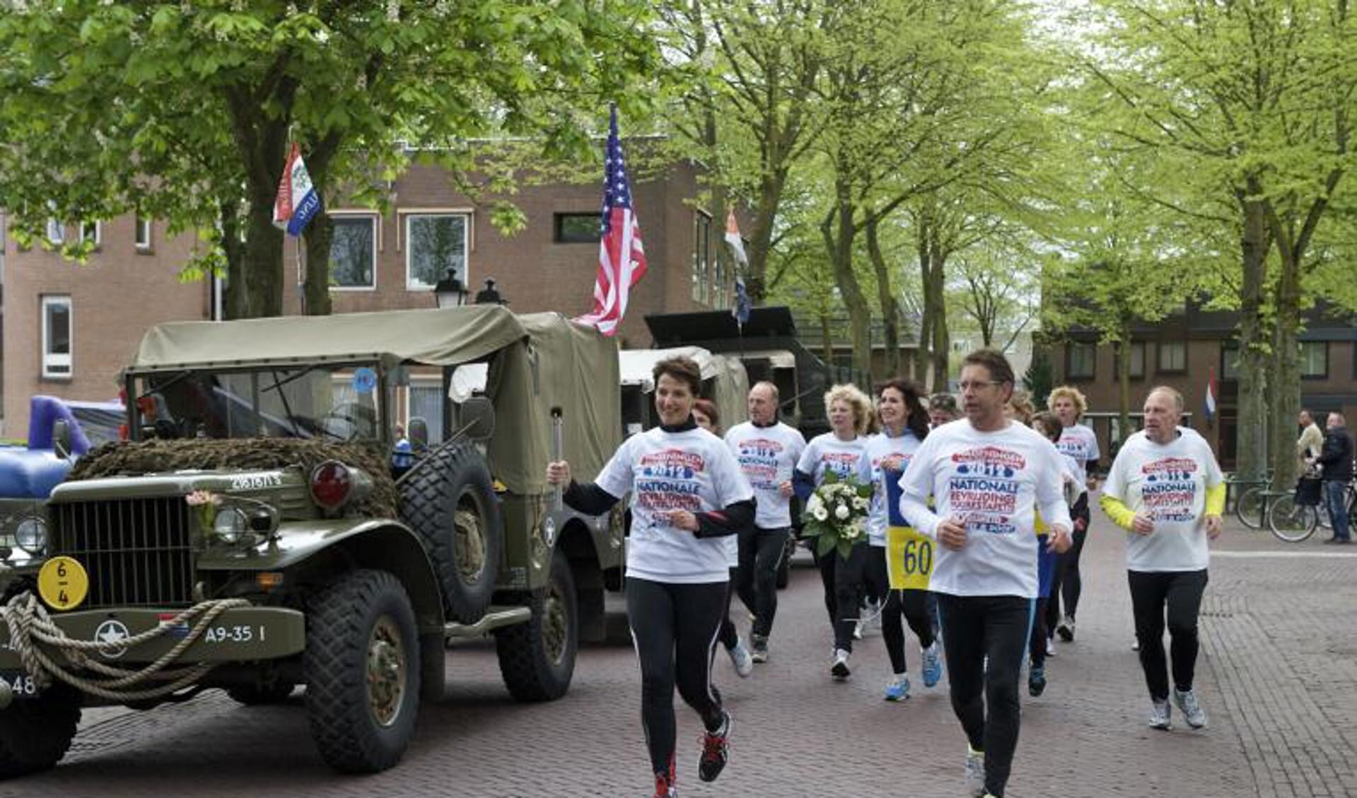 De samenloop: deze groep start op 5 mei om 0.00 uur met een estafetteloop vanuit Wageningen waar ze het bevrijdingsvuur ophalen en naar Putten brengen. 