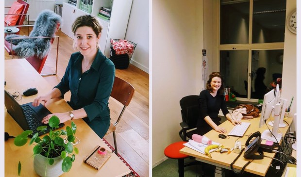 Inge van den Bosch en Kata Ottovay, nu veelal apart van elkaar aan het werk.