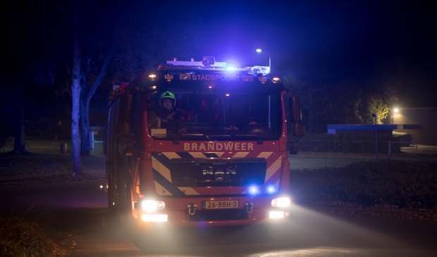 <p>Archieffoto van een uitruk van brandweer Stadspoort.</p>