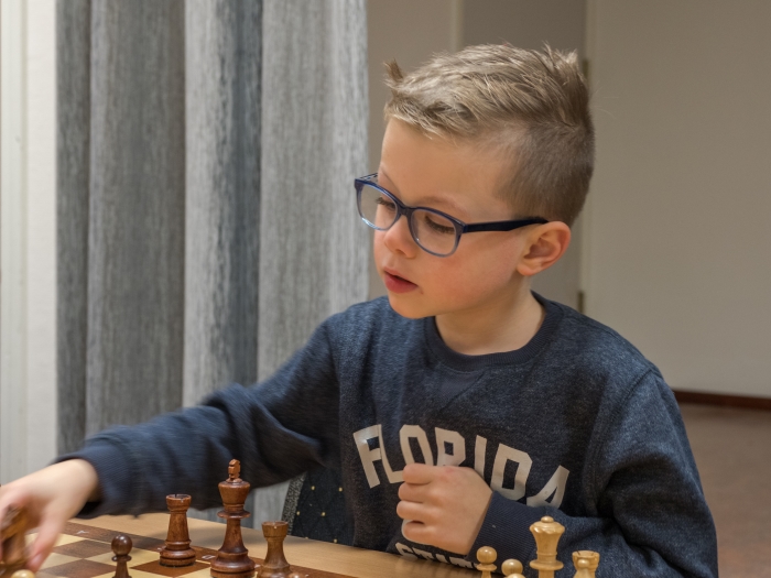 Schaaktalent Roël Koopman