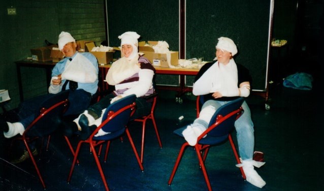 Cursusavond uit de oude verbanddoos.
