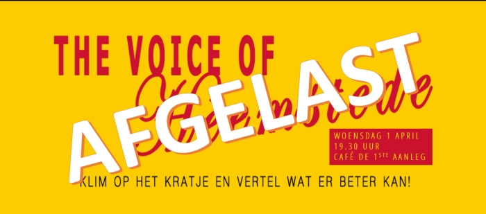 Voice of Heemstede afgelast