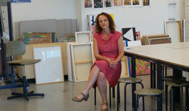 Directeur Monika van der Ent van Pier K.: 'De docenten gebruiken alle digitale middelen die voorhanden zijn, ze skypen, zoomen en appen dat het een lieve lust is.'