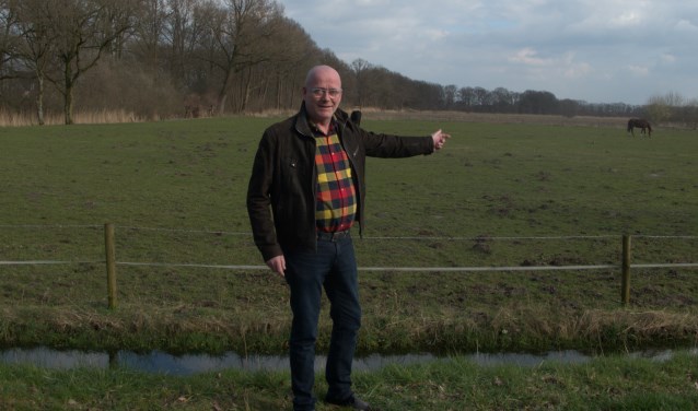 Raadslid Henk Lonink van de VVD is trots op alle landschappen van Leusden.