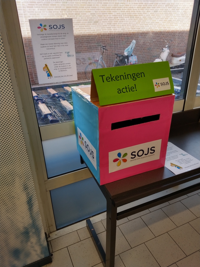 Brievenbus tekeningen actie