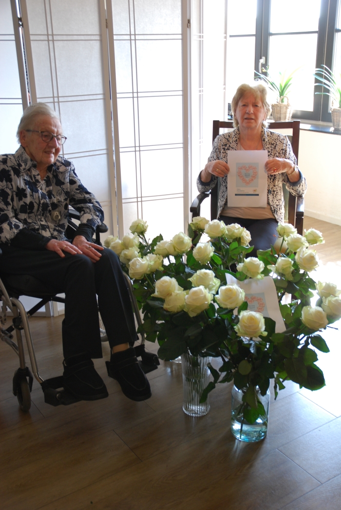 Twee bewoners willen graag hun dank duidelijk maken