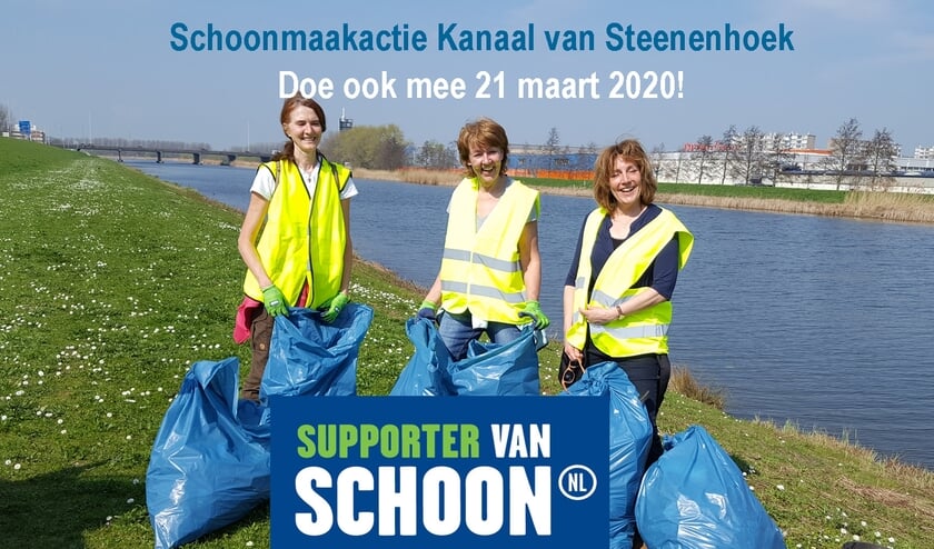 LOD schoonmaakactie Kanaal van Steenenhoek