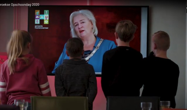 Niemand minder dan burgemeester Schuurmans roept de kinderen via een filmpje op in actie te komen.