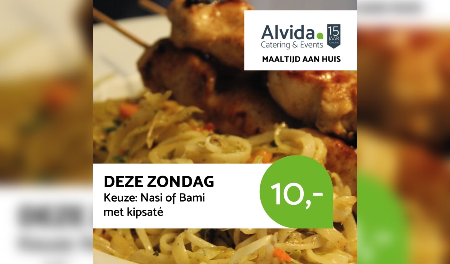 Daghap / Maaltijd menu