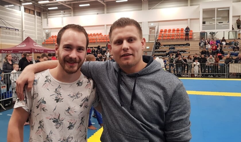 Organisatoren Maarten Vervenne en Jan Christiaan Herbert van Sportschool Herbert