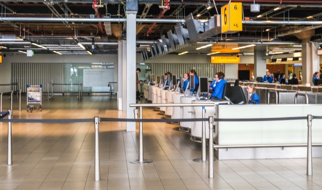 Schiphol tijdens Corona