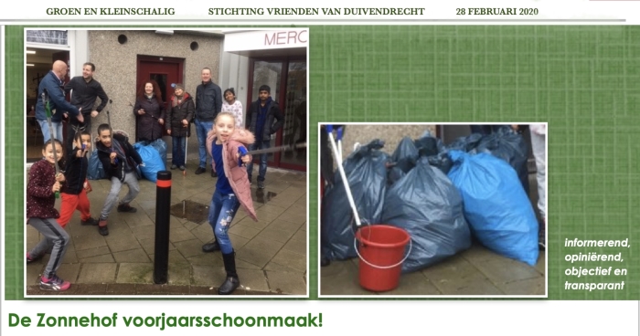 Zonnehof voorjaarsschoonmaak