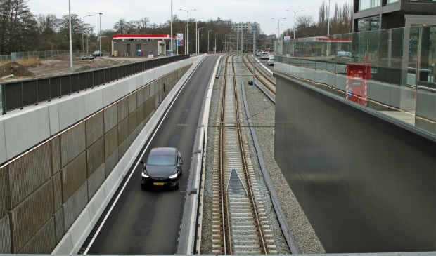 <p>De Beneluxbaan ter hoogte van Kronenburg.</p>
