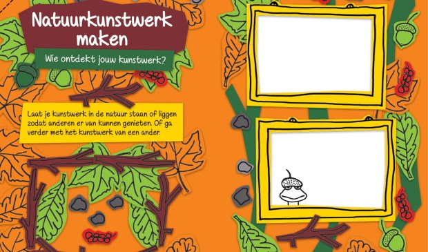 Natuurkunstwerk maken
