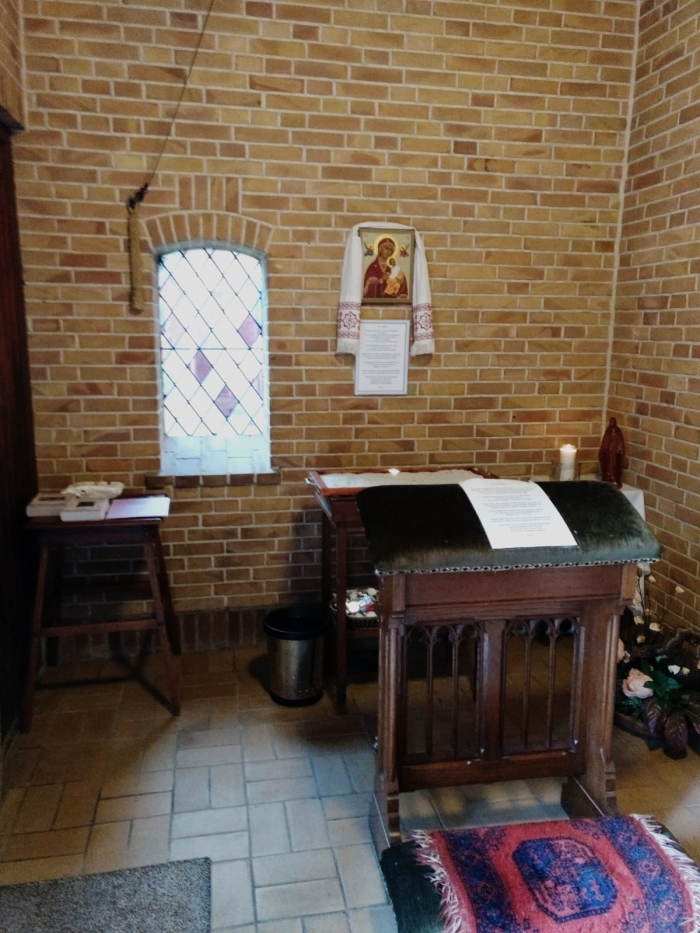 kapel in de hal