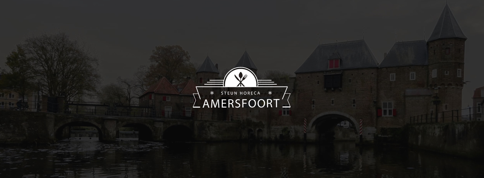 Het logo van Steun Horeca Amersfoort