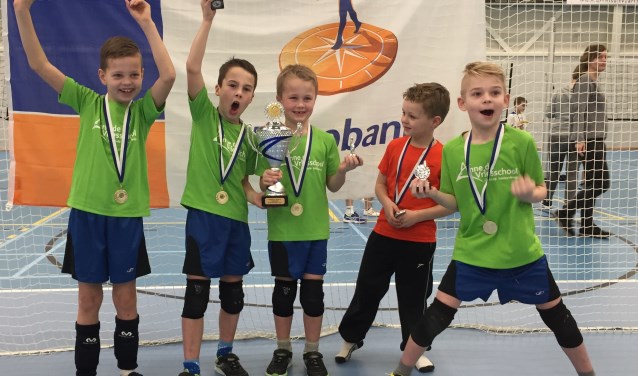 De Anne de Vriesschool werd winnaar bij groep 4.