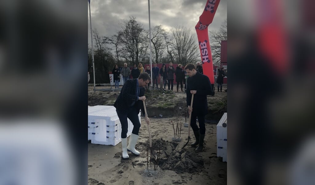 Camiel Honselaar, directeur van HSB en Jurgen Nobel.