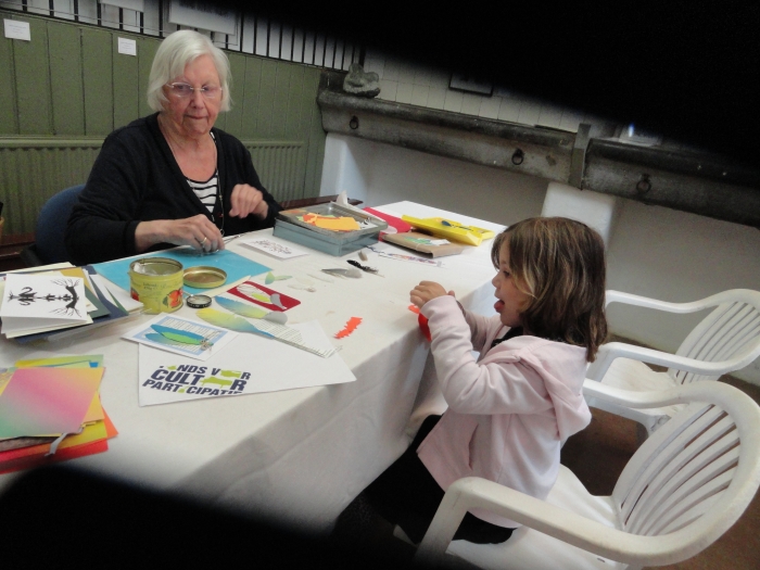 Knip workshop met kindje