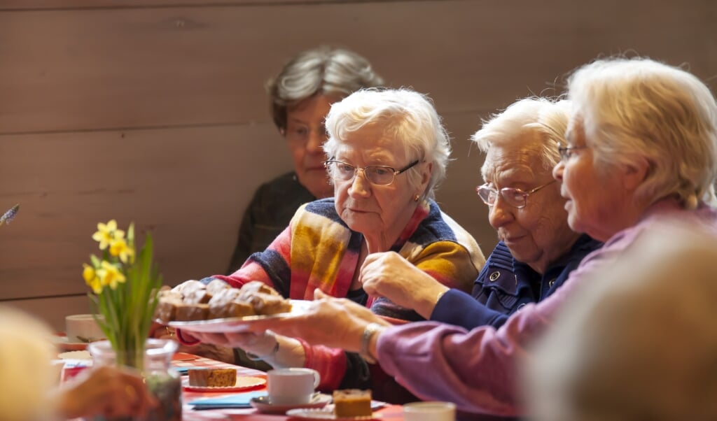 Een beeld van de traditionele ouderendag bij Bakkerij Gorthuis. 