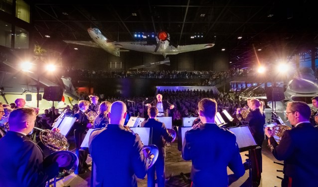 Elk jaar komen drieduizend bezoekers af op de Nacht van de Militaire Muziek in het Nationaal Militair Museum.