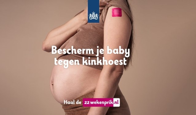 De 22 weken prik zorgt ervoor dat de baby al vanaf de geboorte beschermd is.