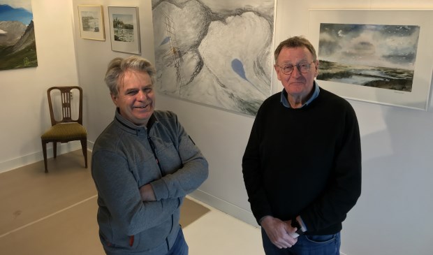 Ad van Fessem (links) en Henk van Keulen.
