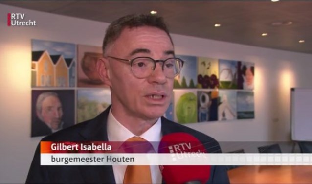 Burgemeester Gilbert Isabella