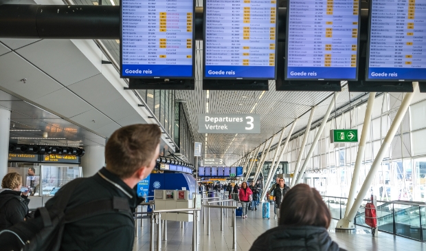 Schiphol tijdens Corona