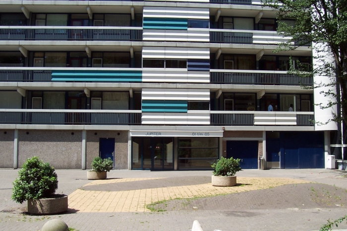 Entree flat Jupiter 10 jaar geleden