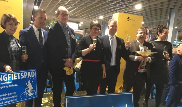 Scherpenzeel 'snelste stijger' als fietsstad.