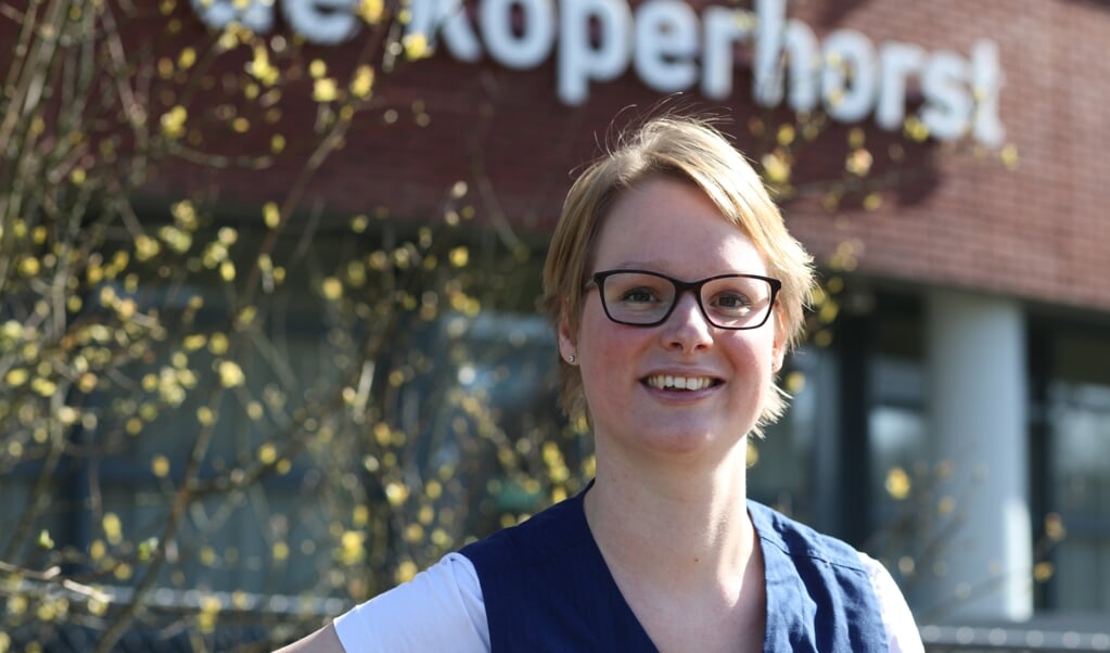 Daniële van Kuiken (30) werkt als woonondersteuner in de Koperhorst